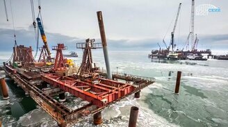 Как строится Крымский мост - смотреть видео (1:41)