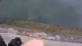 Ловкий рыбак-охотник - смотреть видео (0:32)