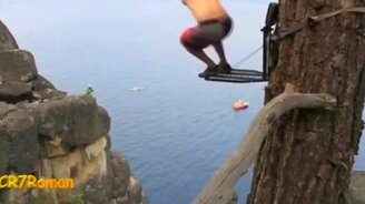 Удивительные трюки и приколы в спорте - смотреть видео (3:46)