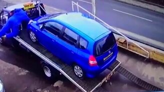 Неудача эвакуаторщика - смотреть видео (0:35)