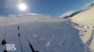 Красивый кайтбординг - смотреть видео (1:21)