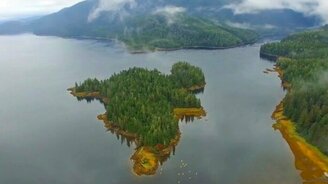 Аляска с высоты птичьего полёта - смотреть видео (5:35)