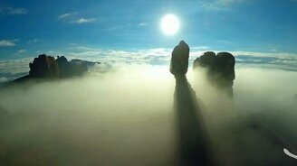 Мир с высоты птичьего полёта - смотреть видео (4:33)