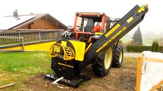 Современные механизированные дровосеки - смотреть видео (11:13)