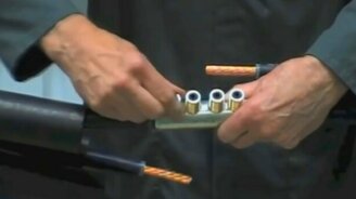 Соединяем огромный кабель - смотреть видео (10:45)