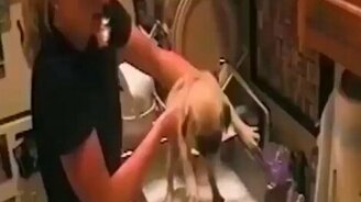 Как я не люблю купаться! - смотреть видео (0:53)