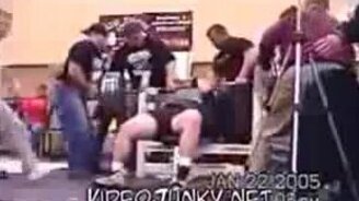 Жёсткий спорт со штангой - смотреть видео (3:19)