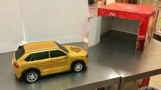 Торт в виде БМВ - смотреть видео (1:03)