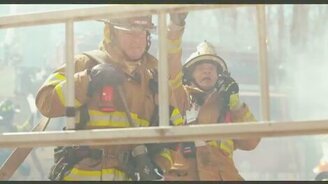 Тушение пожара в замедлении - смотреть видео (3:56)