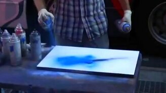 Мастер рисования баллончиками - смотреть видео (6:49)