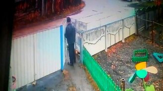 Как сложно порой войти в калитку - смотреть видео (0:47)