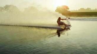 По воде без лыж - смотреть видео (3:05)