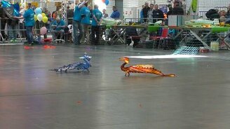 Потрясные летающие драконы - смотреть видео (2:28)