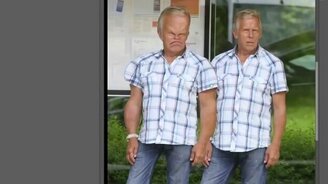 Позитивный розыгрыш на автобусной остановке - смотреть видео (2:25)