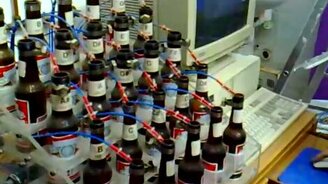 Орган из стеклянных бутылок - смотреть видео (2:42)