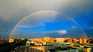 Радуга над Ростовом - смотреть видео (0:27)