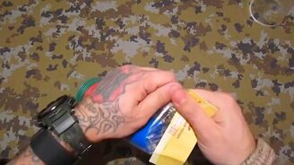 Ловим куропатку на пластиковый стаканчик - смотреть видео (3:46)