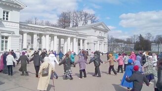 Танец маленьких утят от пенсионеров - смотреть видео (0:58)