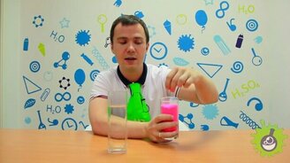 Опыты с песком, который боится воды - смотреть видео (2:32)