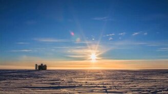 Пейзаж с Южного полюса - смотреть видео (2:22)