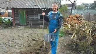 Очень эффективная лопата - смотреть видео (1:18)