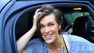 Мила Йовович о себе - смотреть видео (0:34)