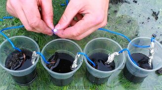 Аварийная батарея из золы - смотреть видео (4:24)