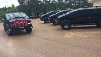 Наш бронеавтомобиль "Фалькатус" - смотреть видео (1:40)