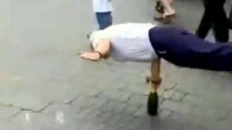 Почти висит в воздухе - смотреть видео (0:31)