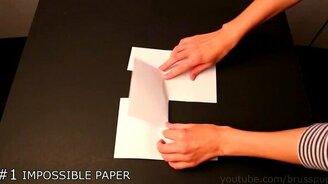 Бумага: игры с детьми - смотреть видео (5:56)