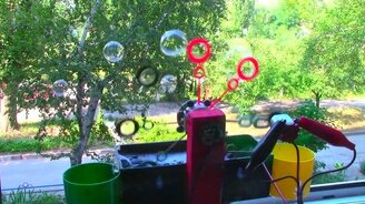 Мастерим генератор мыльных пузырей - смотреть видео (3:50)