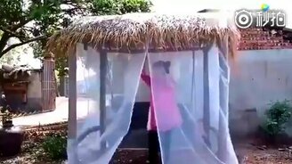 Как женщине построить беседку - смотреть видео (4:08)