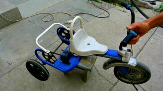 Создаём детский мотоцикл - смотреть видео (4:34)