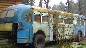Косметический ремонт ЗиС-154 - смотреть видео (5:55)