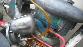 Мопед из бензопилы и велика - смотреть видео (6:05)