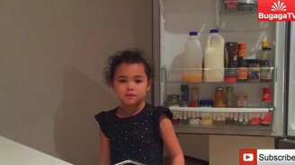 Ляпы очень меткой девочки - смотреть видео (1:20)