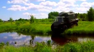 Вездеход "Шнюк" - смотреть видео (2:52)