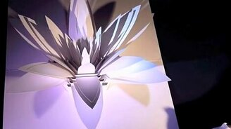 Объёмные фигуры из бумаги - смотреть видео (1:02)