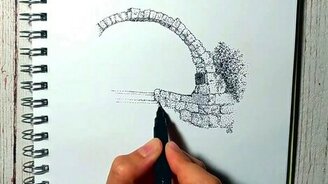 Рисование точками - смотреть видео (0:59)