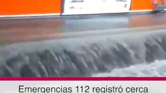 Потоп в метрополитене - смотреть видео (0:41)