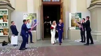 Друзья подвели на свадьбе - смотреть видео (0:37)