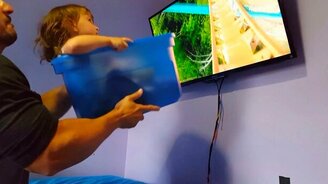 Почувствуй себя на аттракционе! - смотреть видео (2:01)