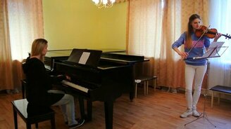 "Беспечный ангел" на скрипке и пианино - смотреть видео (3:33)