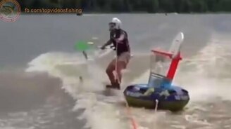 Нестандартные способы рыбалки - смотреть видео (3:42)