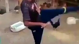 Кунг-фу по-цыгански - смотреть видео (0:32)