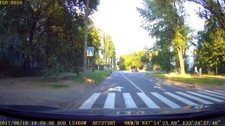 Самые осторожные и правильные пешеходы - смотреть видео (0:20)