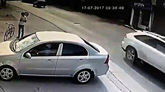 Мощный прорыв трубопровода - смотреть видео (0:22)