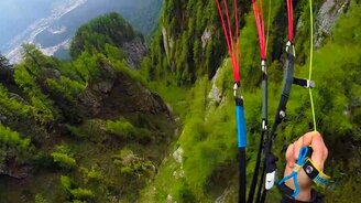 Путешествие на парашюте - смотреть видео (1:50)