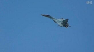 Тренировочные полёты СУ-35С - смотреть видео (8:03)