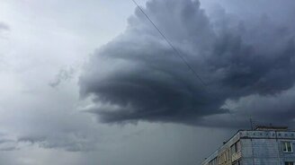 Облако в виде дракона - смотреть видео (0:18)